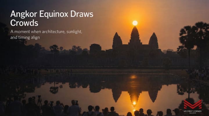 Angkor Equinox Draws Crowds