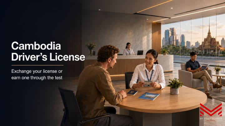 Cambodia Driver's License and Vehicle Registration