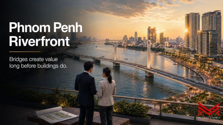 How Bridges Built the Phnom Penh Riverfront