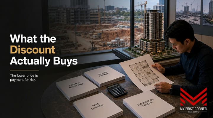 Off-Plan Investing: What the Discount Actually Buys