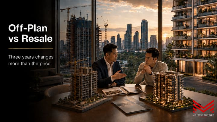 Off-Plan vs Resale Over a 36-Month Window