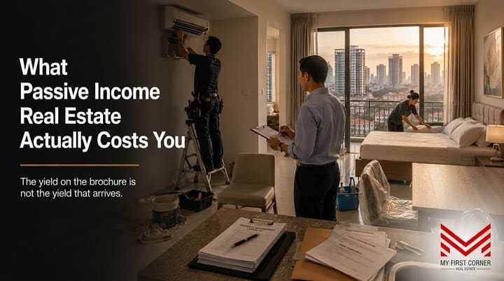 What Passive Income Real Estate Actually Costs You