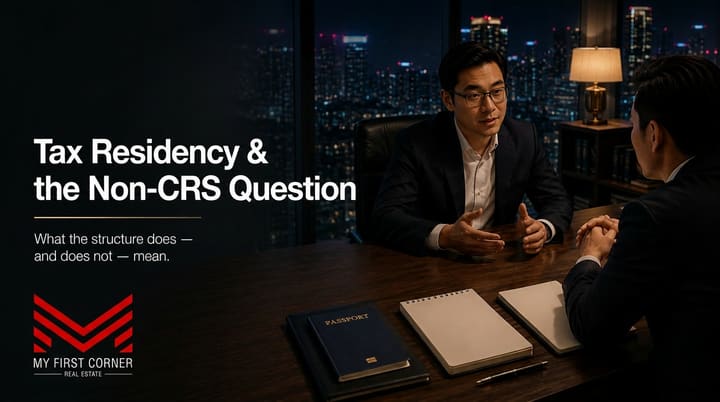TAX RESIDENCY AND THE CAMBODIA NON-CRS QUESTION: WHAT IT DOES AND DOES NOT MEAN