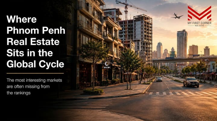 Where Phnom Penh Real Estate Sits in the Global Cycle