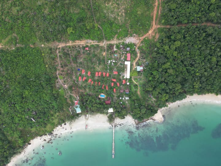 Koh Rong Sanloem | 16,822 m² Resort Site, 120 m Beachfront, Hard Title