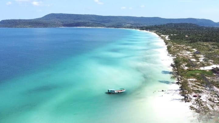 Sok San | 30,000 m² Absolute Beachfront, Hard Title