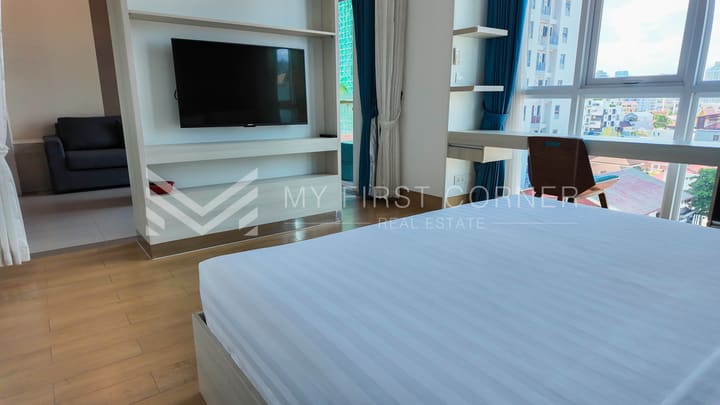 1-Bedroom Apartment in BKK1 For Rent