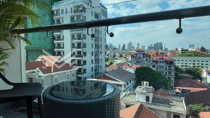 1-Bedroom Apartment in BKK1 For Rent