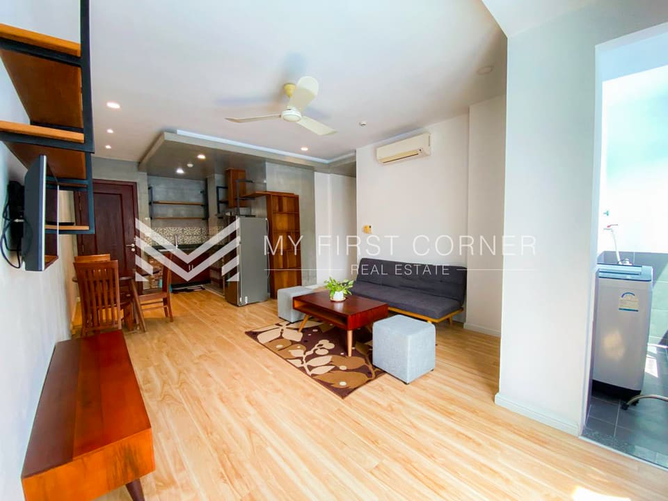 1-Bedroom Apartment in TTP Phar Derm Thkav For Rent
