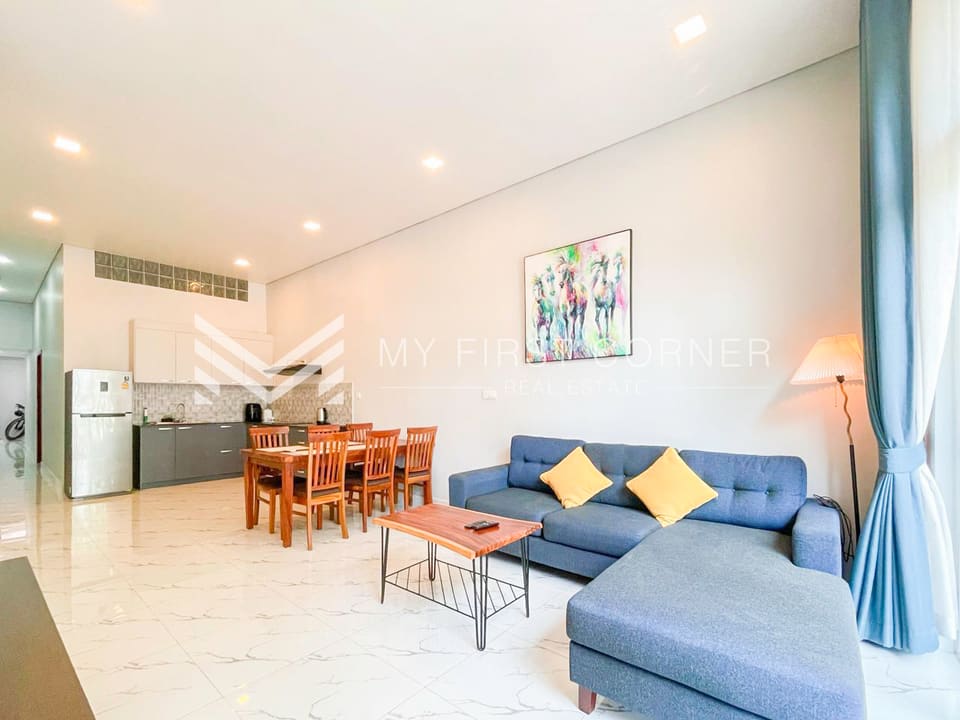 1-bedroom renovated apartment for rent in Daun Penh Area Near Exchange Square