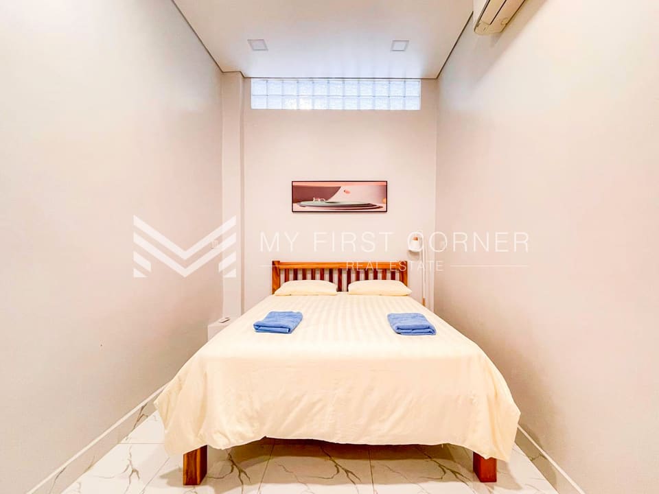 1-bedroom renovated apartment for rent in Daun Penh Area Near Exchange Square