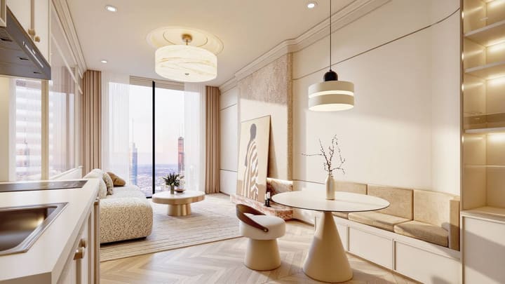 Floor plan for 1-Bedroom Unit | Time Square11 at BKK3 | Time Castle 11