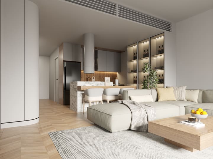 1-Bedroom Condo for Sale in BKK1 Phnom Penh – Modern Design, Pool, Gym & Sky Bar Access