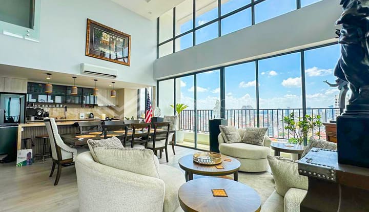 21th floor 3 bedroom duplex for sale in Boeung Trabek Chamkarmorn Phnom Penh