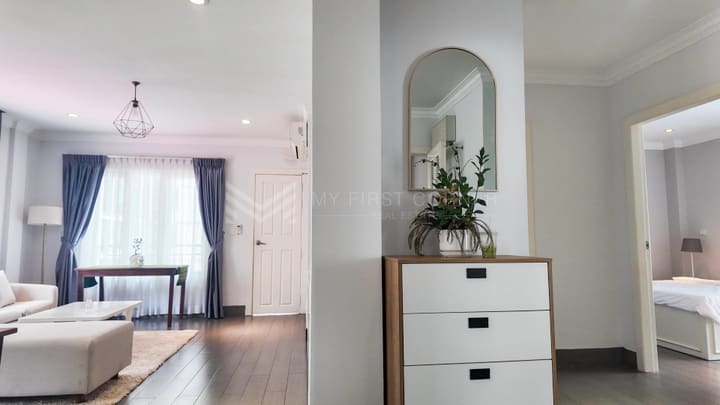 Cozy 2-bedroom apartment for rent in bkk1