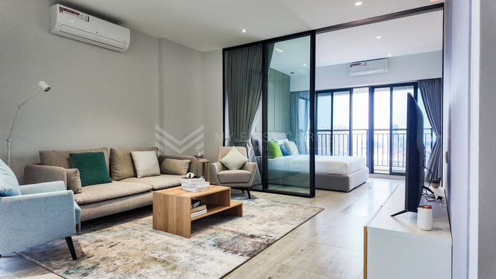 2-bedroom service apartment in Boeng Trobek Chamka Morn