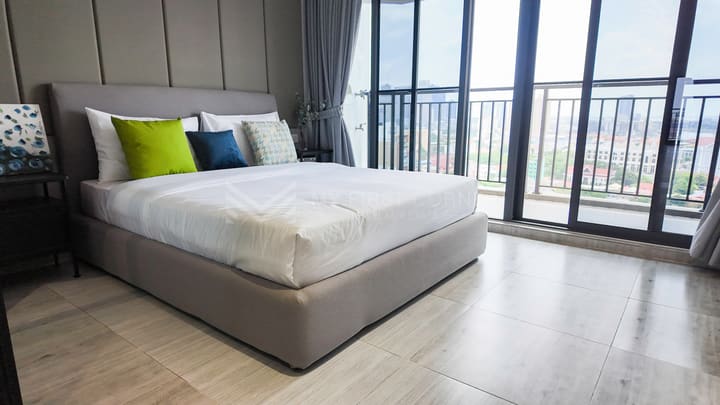 2-bedroom service apartment in Boeng Trobek Chamka Morn