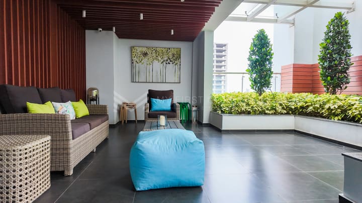 2-bedroom service apartment in Boeng Trobek Chamka Morn