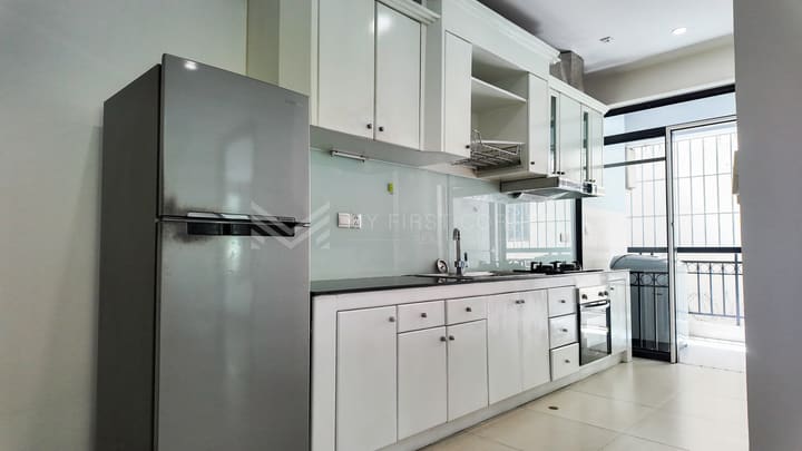 2-bedroom service apartment For rent in Toul Tompong Area