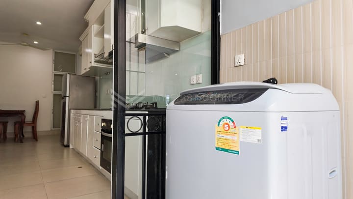 2-bedroom service apartment For rent in Toul Tompong Area