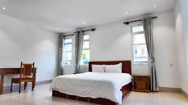 2-bedroom service apartment For rent in Toul Tompong Area