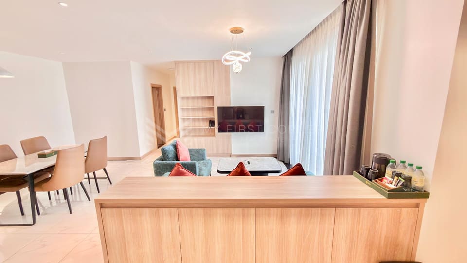 2-Bedroom Service apartment for rent in bkk1