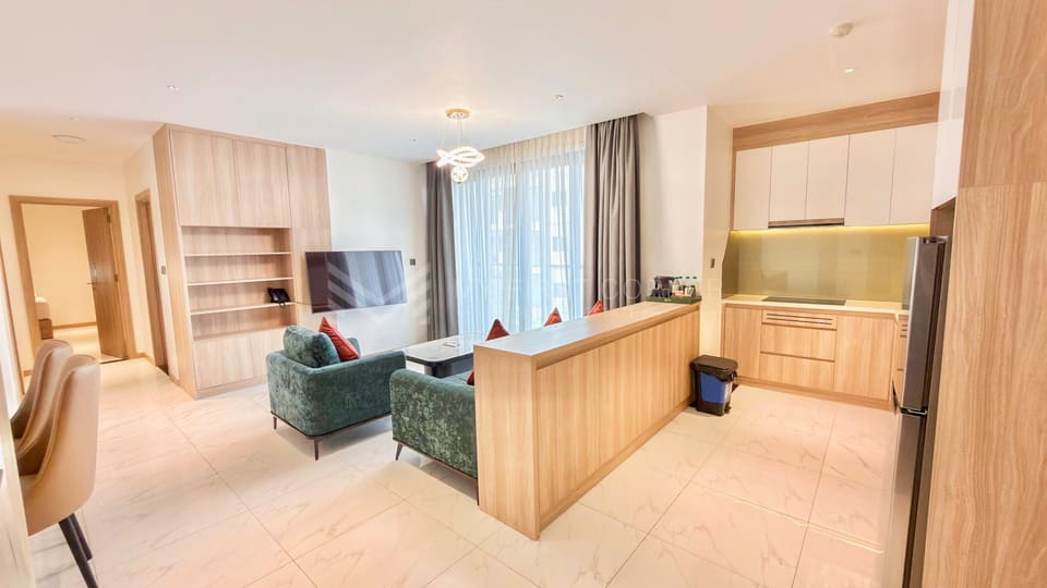 2-Bedroom Service apartment for rent in bkk1