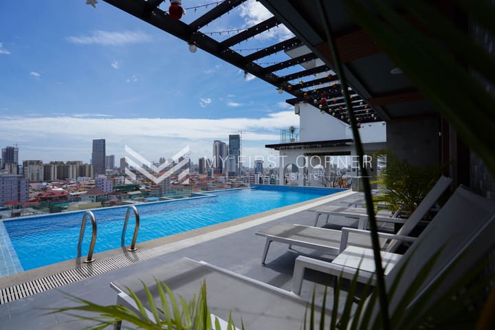 Elegant Living in Toul Kork – Modern 2-Bedroom Apartment for Rent!