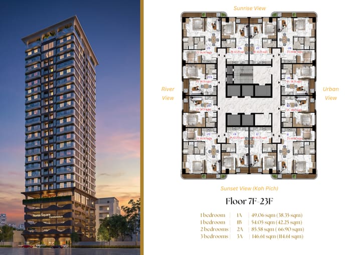 2-Bedroom Condo for Sale at Norea Square | Koh Norea