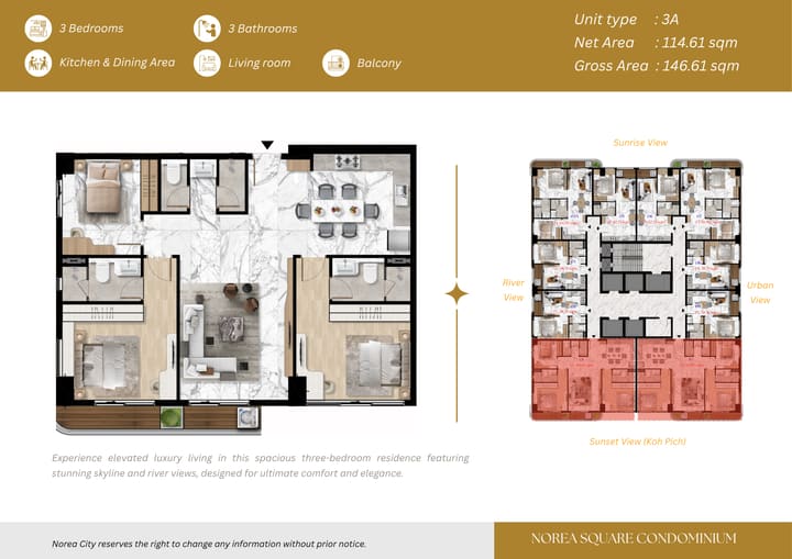 2-Bedroom Condo for Sale at Norea Square | Koh Norea