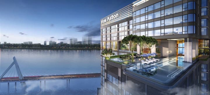 Your Dream 2-Bedroom Condo with Skyline & River Views – Vue Aston