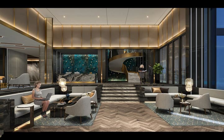 Your Dream 2-Bedroom Condo with Skyline & River Views – Vue Aston