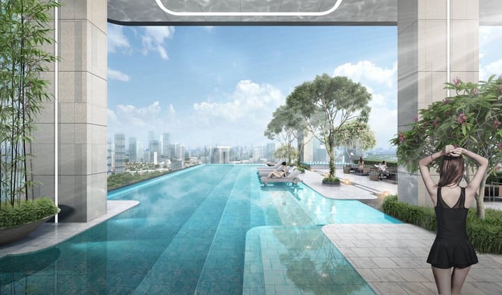 Your Dream 2-Bedroom Condo with Skyline & River Views – Vue Aston