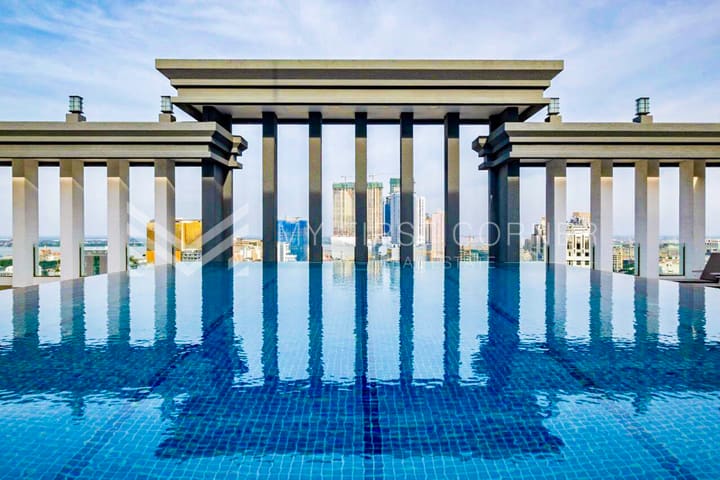 2-Bedroom Serviced Apartment in BKK1 For Rent