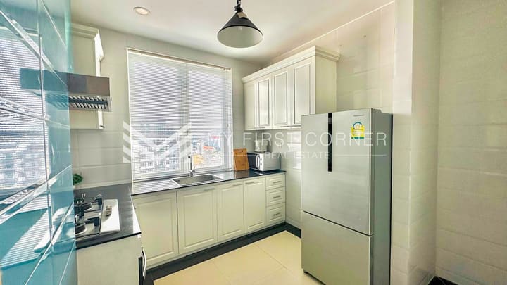 3-Bedroom Service Apartment in BKK1 For Rent