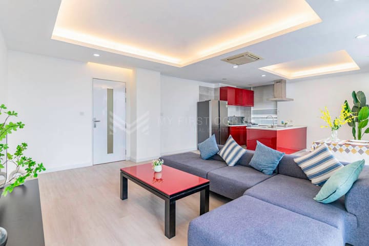 Luxury 3-bedroom service Apartment for rent in BKK1 good location