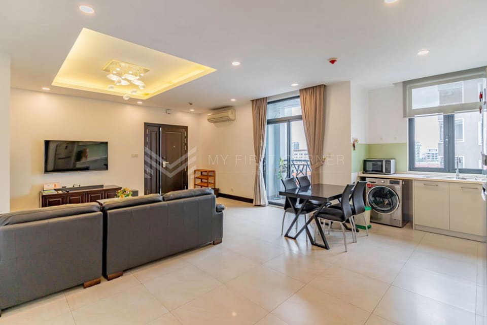3-bedroom service apartment For Rent in Daun Penh