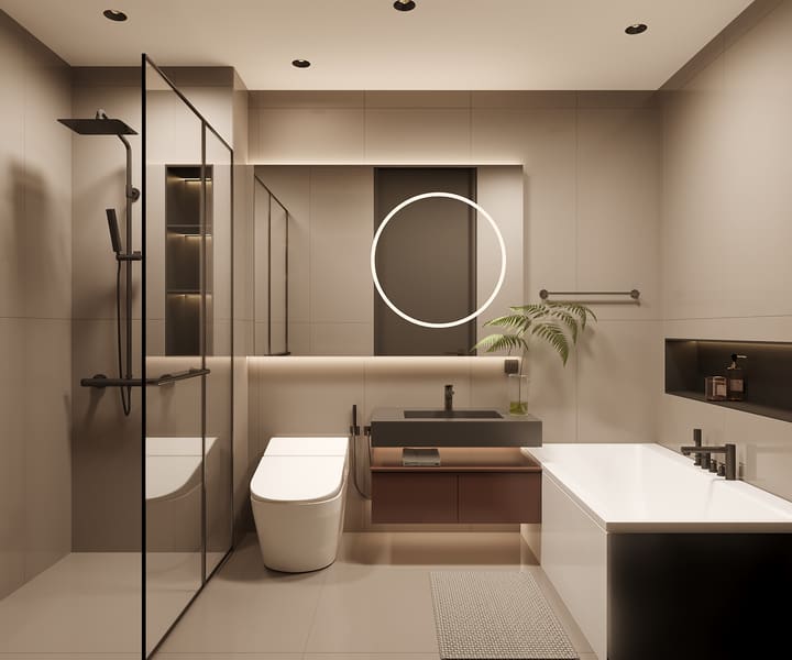Luxury 3-BR apartment For Sale in BKK1