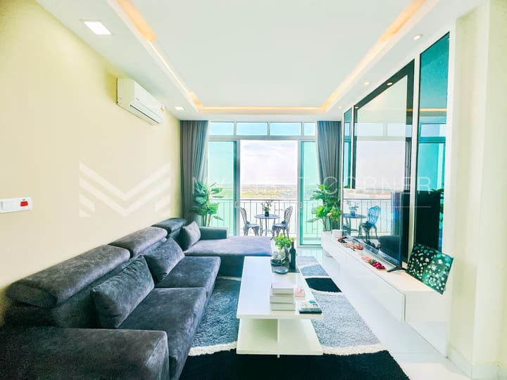 3-Bedroom Condo For Rent at Chroy Chongvar
