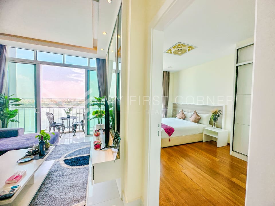 3-Bedroom Condo For Rent at Chroy Chongvar