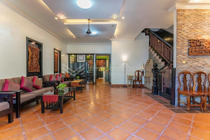 4Bedroom Twin Villa for rent in Tonle Bassac Garden City