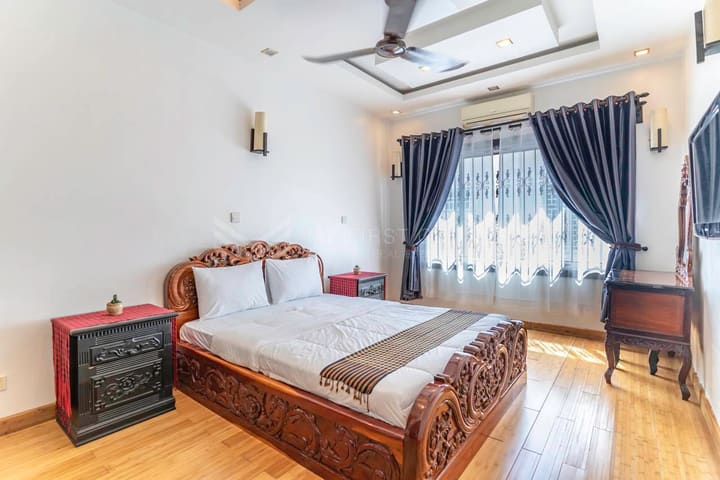 4Bedroom Twin Villa for rent in Tonle Bassac Garden City
