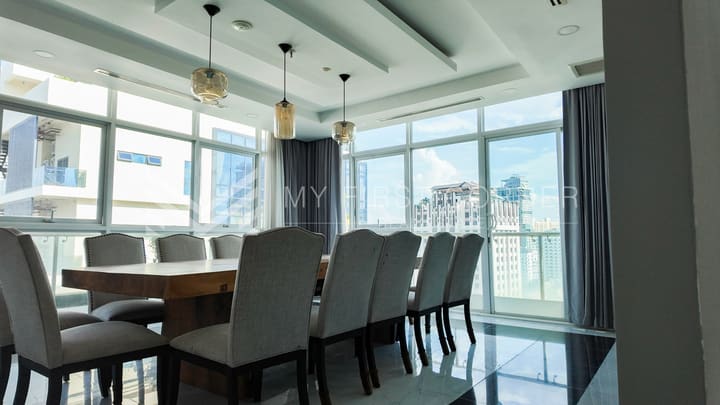 5 Bedroom Penthouse in BKK1 For Rent