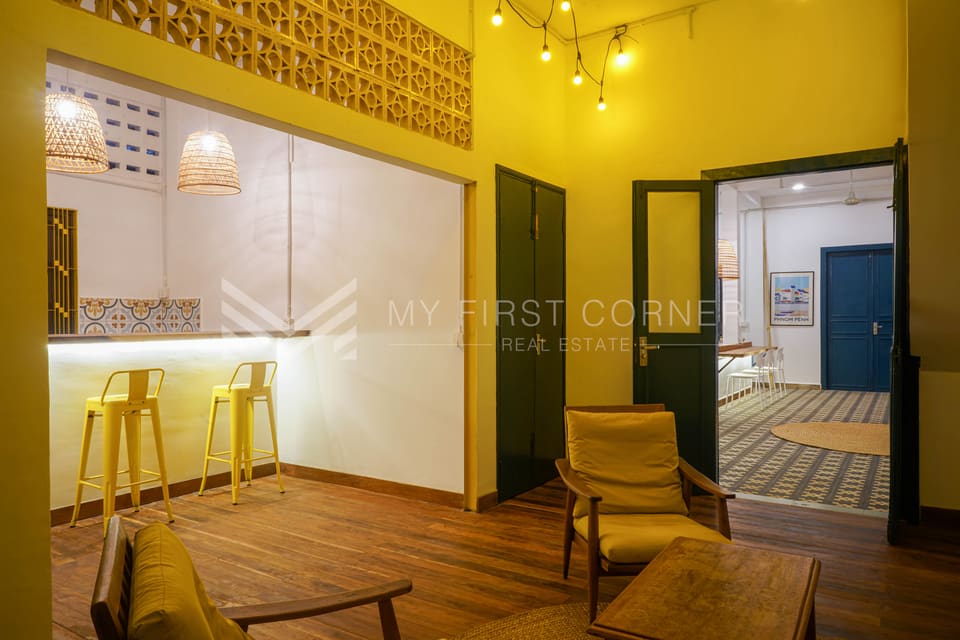 Modern 5-Bedroom Renovated House for Rent in Daun Penh