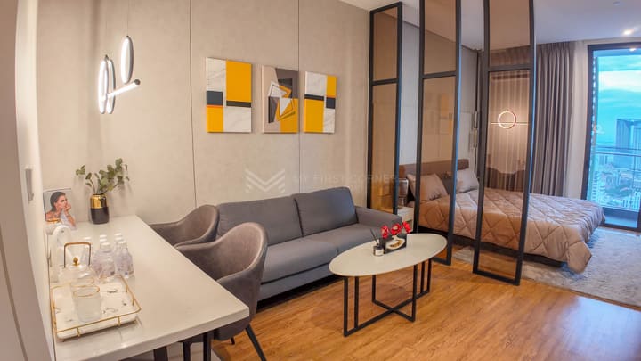 Floor plan for luxury studio | Wyndham BKK1 For Sale