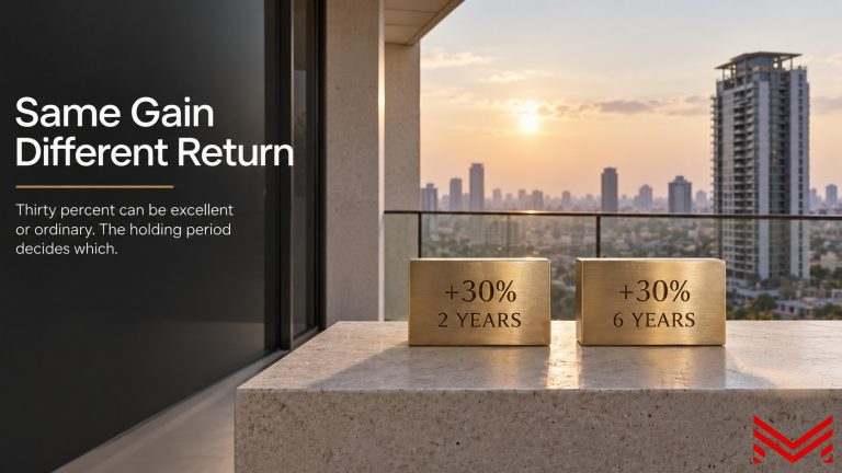 Why a 30% Gain Isn't a Return Until You Add Time