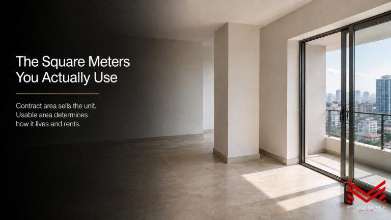 Phnom Penh Condo Usable Area: What 60 m² Really Buys